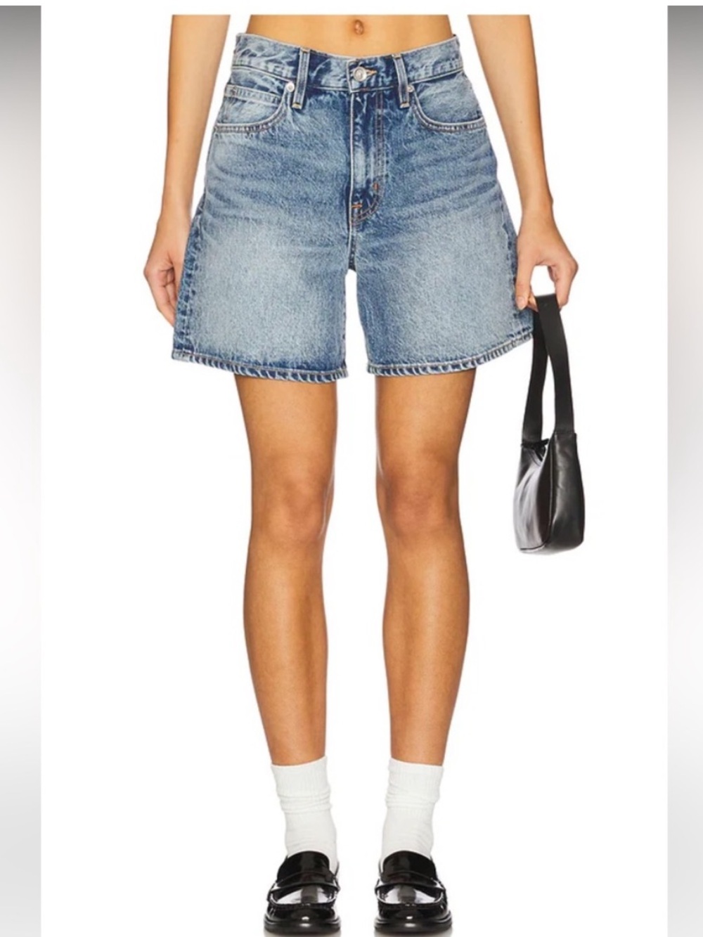SLVRLAKE Walker Short in Like A Dream. Light Blue Jean Shorts size 24
